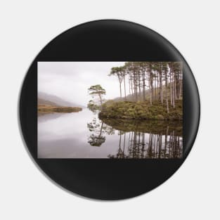 Loch Eilt reflections Pin