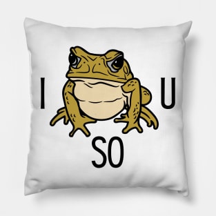 I Toad You So Pillow