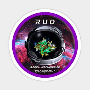 RUD: Rapid Unscheduled Disassembly-Bug Splatter, Red Galaxy Edition Magnet