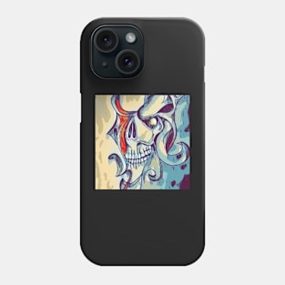 Flamboyant skull Phone Case