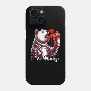 I Love Chicago Phone Case