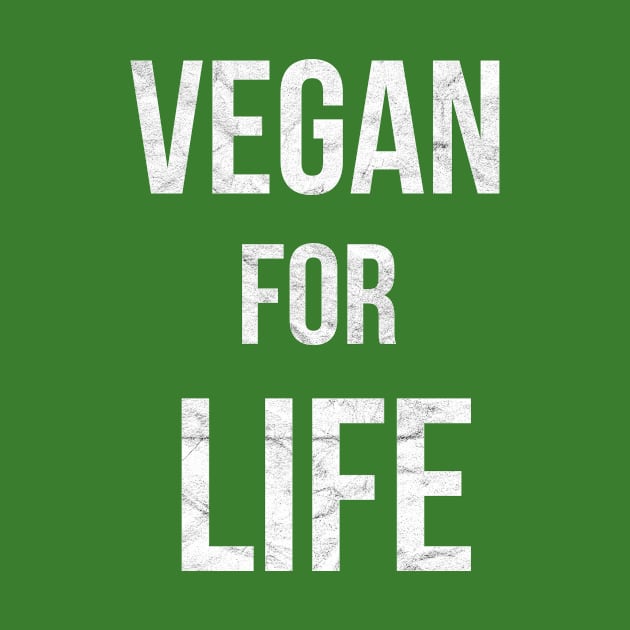 VEGAN FOR LIFE by SKY13theartist