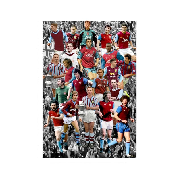 Aston Villa Heroes Legends by madein1874