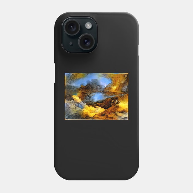 Storm at Sea Dream Phone Case by Swabcraft