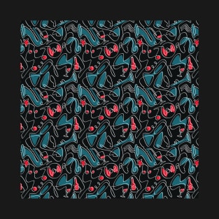 Jazz music lover patterns T-Shirt