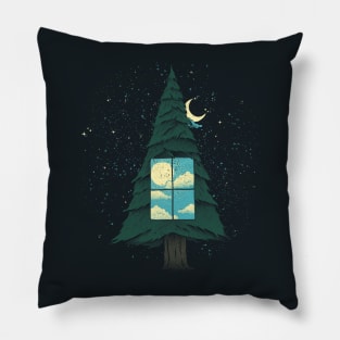 Go Outside To Look Inside by Tobe Fonseca Pillow