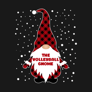 The Volleyball Gnome Matching Family Christmas Pajama T-Shirt