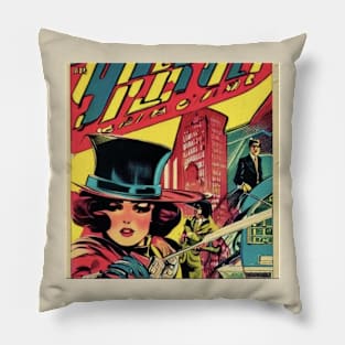 Retro Comic Art Pillow