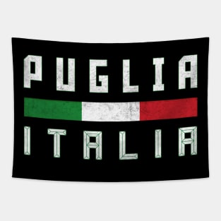 Puglia / Italian Region Typography Design Tapestry