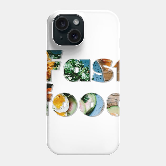 Fast food Phone Case by afternoontees