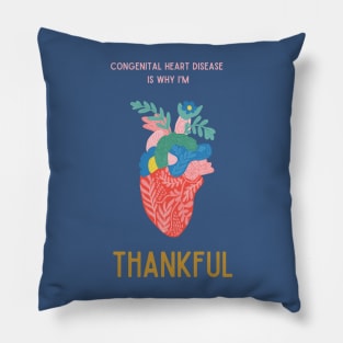 Congenital Heart Disease Thankfulness Pillow