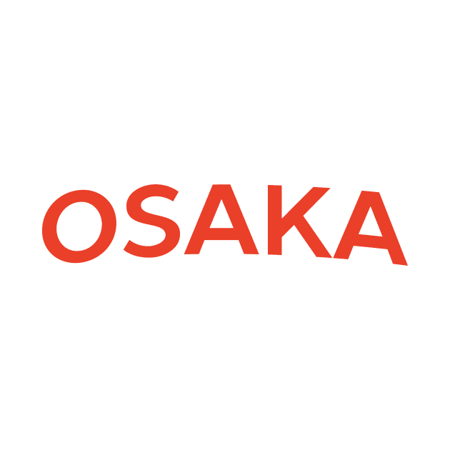 Osaka City Typography by calebfaires