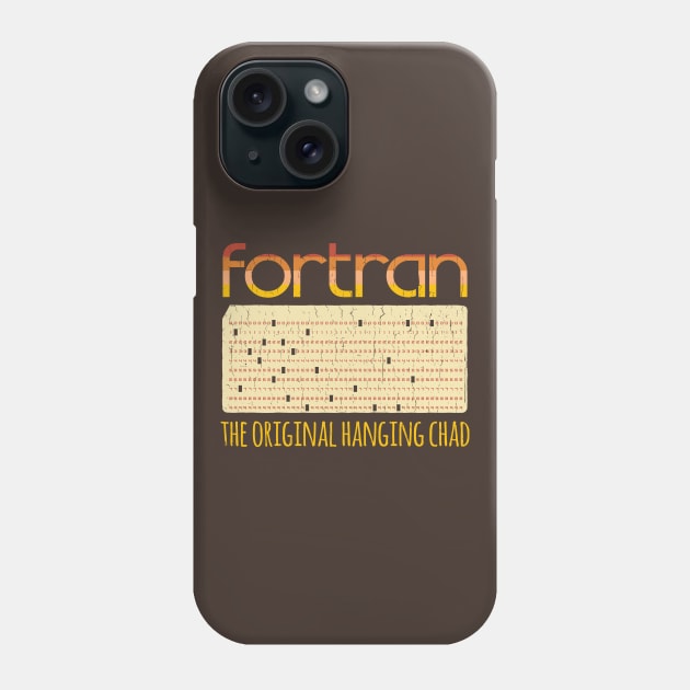 Fortran - the original hanging chad Phone Case by jph