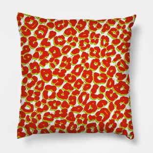 Animal Skin with African Color Style Pillow