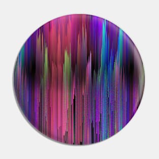 Ombre 3D Rainbow Abstract Pin