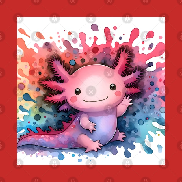 Axolotl Art #5 | Axolotl Lover by KSgraphics