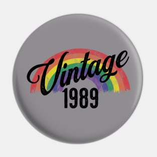 Vintage 1989 Pin