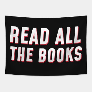 Read All The Books Tapestry