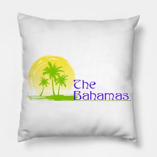 Life's a Beach: The Bahamas Pillow