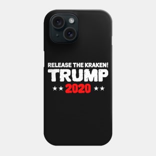 Release The Kraken Trump Sidney Powell Phone Case