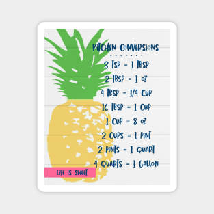 Cooking Conversions | Pineapple Magnet