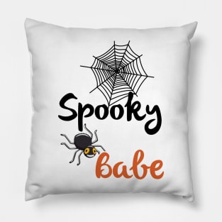 Spooky Babe Pillow