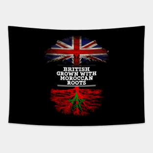 British Grown With Moroccan Roots - Gift for Moroccan With Roots From Morocco Tapestry