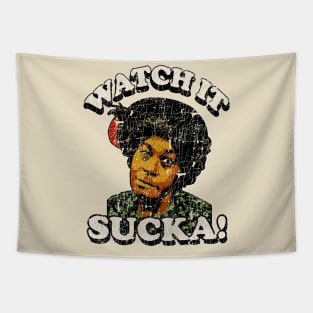 AUNT ESTHER // WATCH IT SUCKA! SHIRT Tapestry