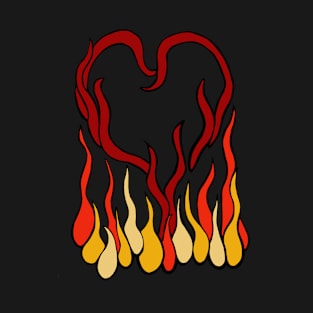 Heart of fire T-Shirt