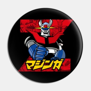 Mazinger Z Anime Vintage Pin