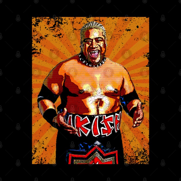 Rikishi // Retro Comics Style by Kolovos Comic