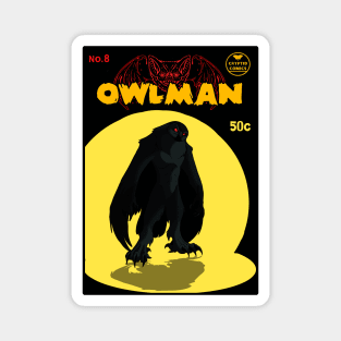 OWLMAN CRYPTID Magnet