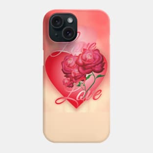 Love And Roses Phone Case