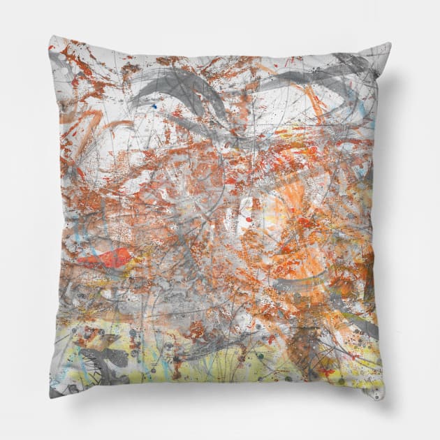 Texture - 316 Pillow by walter festuccia