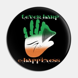 Lever Harp  & Happiness Pin