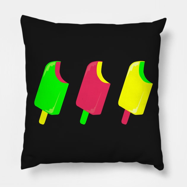 Popsicles Pillow by My_Gig