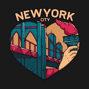 new york in love T-Shirt