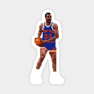 Charles Oakley Pixel Dribble Magnet