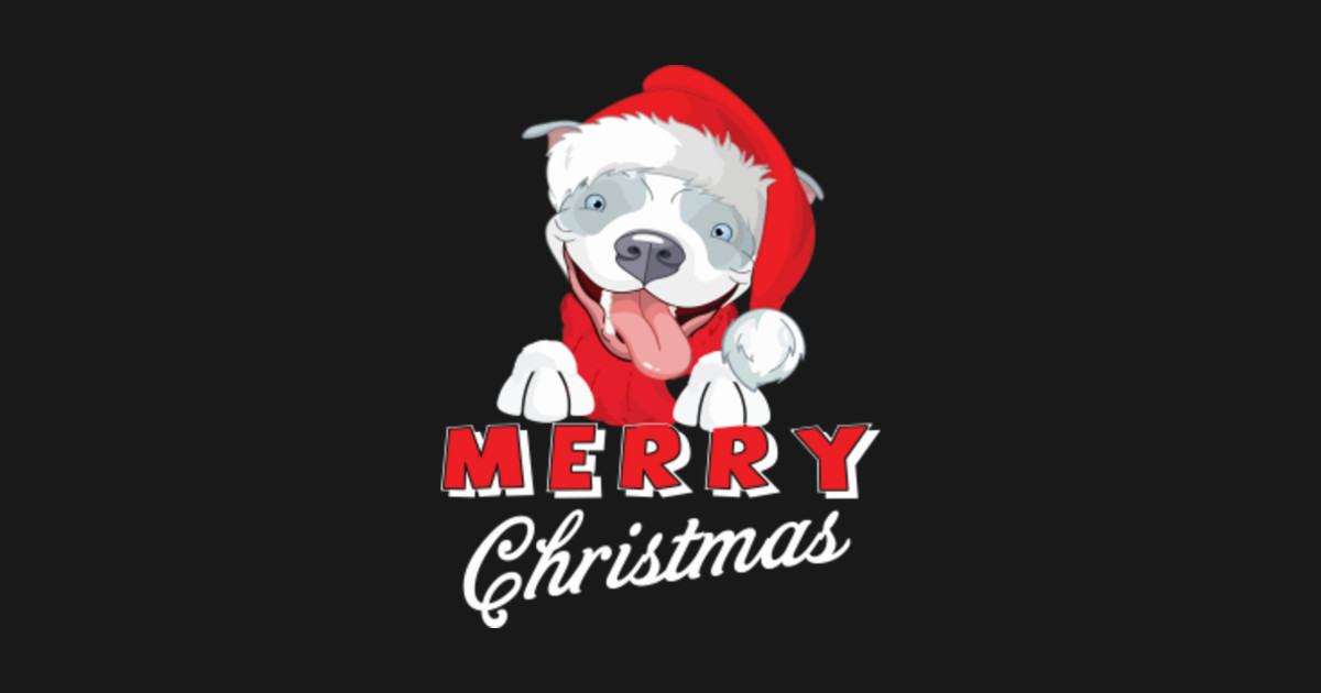 Dog Lover Gifts For Christmas T Shirt Pitbull Owner Shirt Xmas Present For Her Holiday Outfit