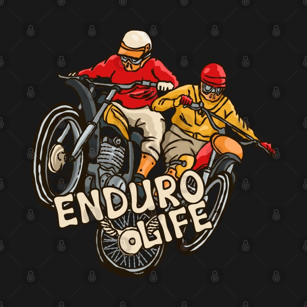 Enduro bike by Stenau Artwerk