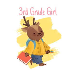 Third Grade Girl T-Shirt