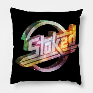 Stoked Galactic Pillow