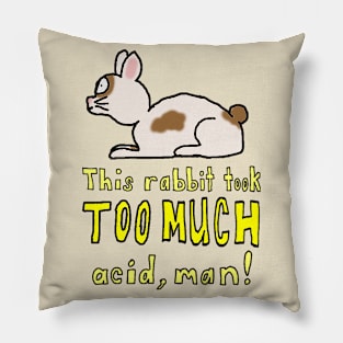 Acid Rabbit Pillow