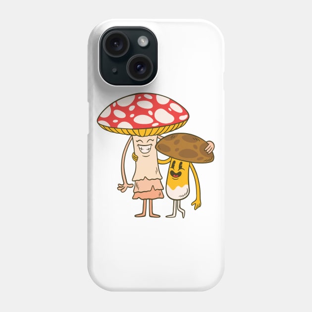 Mushroom Friends Phone Case by Shalini Kaushal