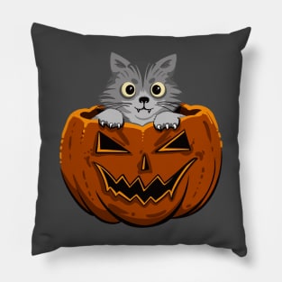 Halloween cat Pillow