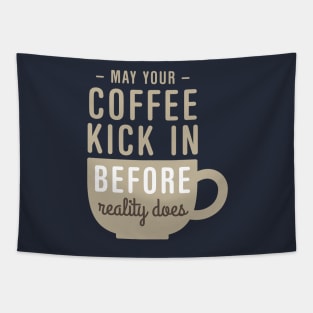 Coffee Reality Tapestry