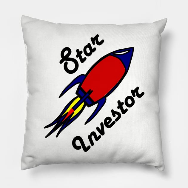 Star Investor Pillow by Karpatenwilli