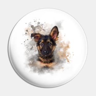 German Shepherd Puppy. Pin