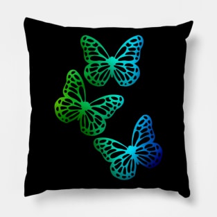 Colorful Butterfly Pillow