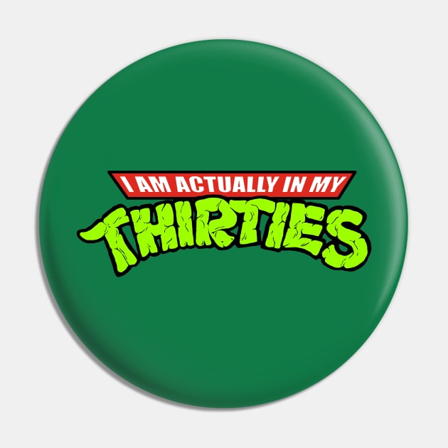 Teenage Mutant Ninja Thirties Pin by grungethemovie